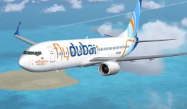 Арабская авиакомпания flydubai совершила первый прямой рейс в Грозный