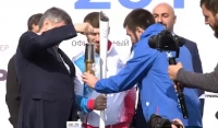 Грозный принял Эстафету огня XXIX Всемирной зимней универсиады 