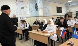 Цикл открытых уроков «Исторической памяти» стартовал в школах Чеченской Республики