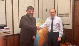 Рамзан Кадыров провел рабочую встречу с директором ФСБ Александром Бортниковым