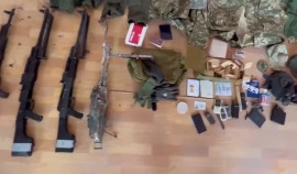 Рамзан Кадыров показал военные трофеи, доставшиеся чеченским бойцам