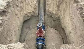 В Надтеречном муниципальном районе строят водопровод благодаря нацпроекту «Жильё и городская среда».