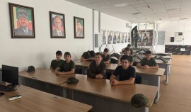 Школьники из Серноводского района участвуют в летней смене «Время юных героев»