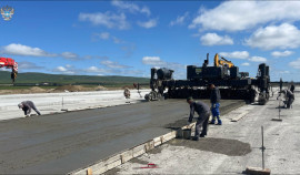 Строительная готовность аэродромной инфраструктуры аэропорта Грозный превышает 50%