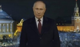 В сети появилось видео с новогодним поздравлением Владимира Путина на чеченском языке