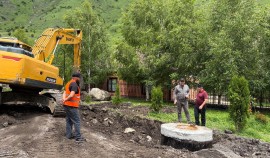 Более трёх километров канализационных сетей построят в Шаройском районе| грозный, чгтрк