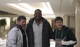 Рамзан Кадыров встретился с легендой UFC Джоном Джонсом