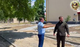 Прокуратура ЧР проверила благоустройство общественных территорий в Грозном