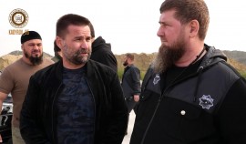 Рамзан Кадыров посетил стройплощадку  Международного аэропорта Грозный