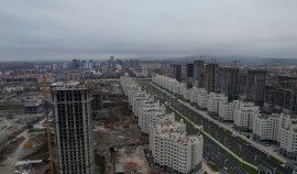 В Грозном продолжается строительство второй линии района имени В. Путина