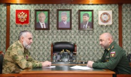 Вопросы сотрудничества Росгвардии по ЧР с военной прокуратурой обсудили в Грозном