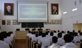 Наследие созидания: в Грозненском суворовском военном училище МВД России прошел «Урок мужества»