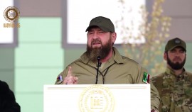 В Ханкале прошло построение личного состава Полка спецназначения «Север-АХМАТ»