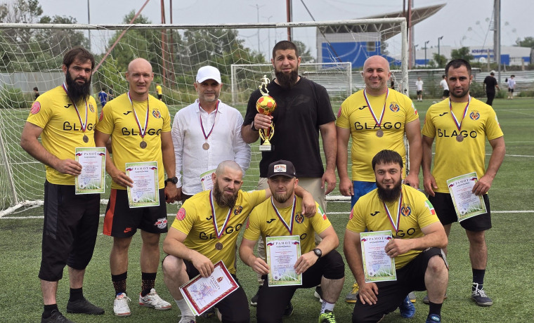 Футболисты Росгвардии из Грозного завоевали бронзу на окружном чемпионате