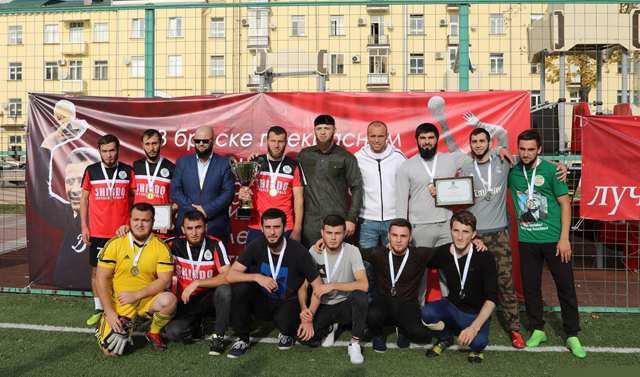 В Грозном состоялся турнир среди болельщиков, посвященный юбилею Льва Яшина