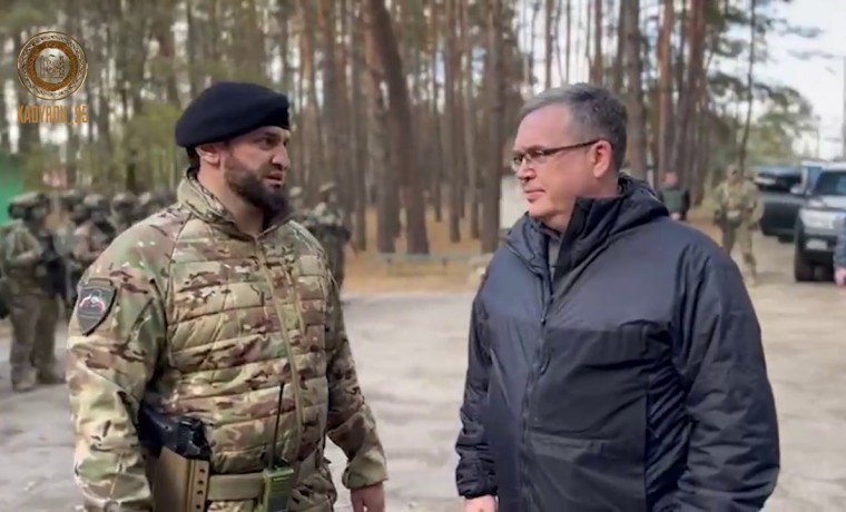 Виталий Шулика посетил расположение подразделения Рустама Агуева