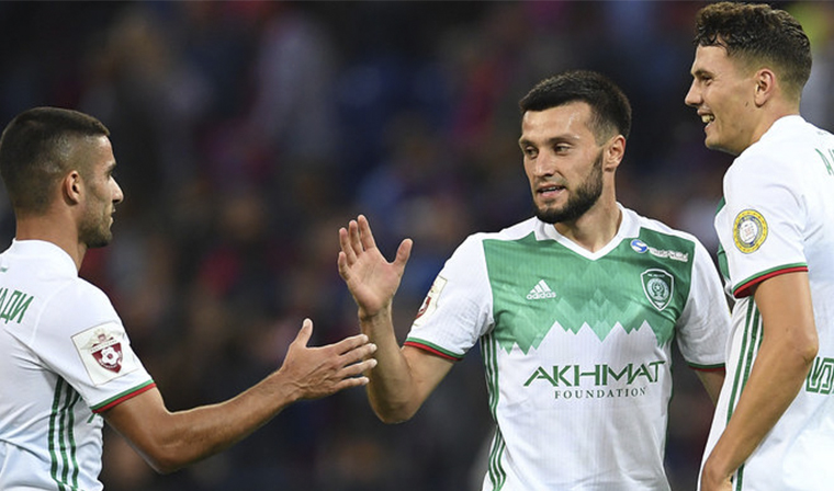  «Ахмат» одержал победу над «Анжи» в гостевом матче 29-го тура РФПЛ