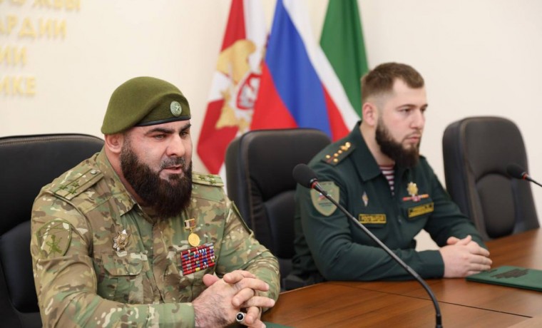 В Управлении Росгвардии по ЧР отметили День ракетных войск и артиллерии