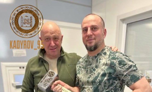 Евгений Пригожин навестил в клинике Апты Алаудинова