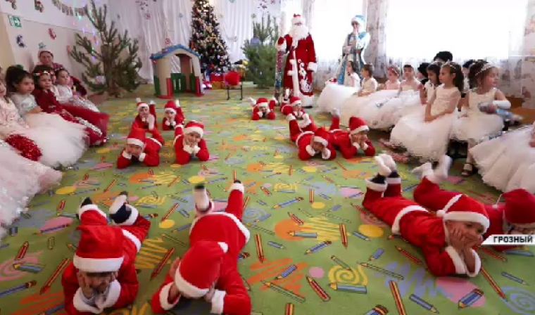 В дошкольных образовательных учреждениях Чечни начались новогодние утренники
