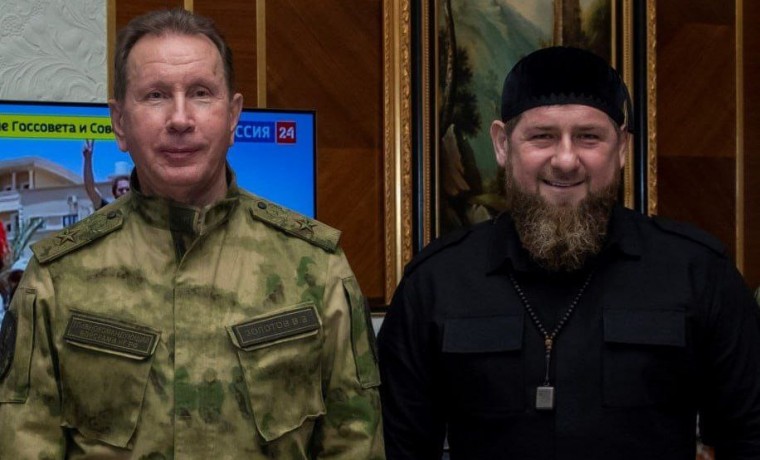 Рамзан Кадыров встретился с Виктором Золотовым