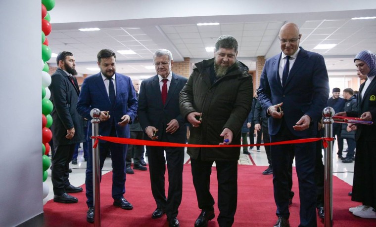 Рамзан Кадыров принял участие в торжественном открытии филиала МГУ им. М.В. Ломоносова