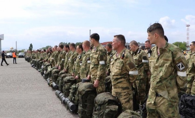 Очередная группа добровольцев отправилась на спецоперацию в Украину