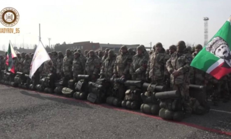 Очередная группа добровольцев из ЧР отправилась в зону проведения СВО