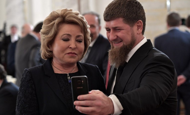 Рамзан Кадыров поздравил с днем рождения Валентину Матвиенко
