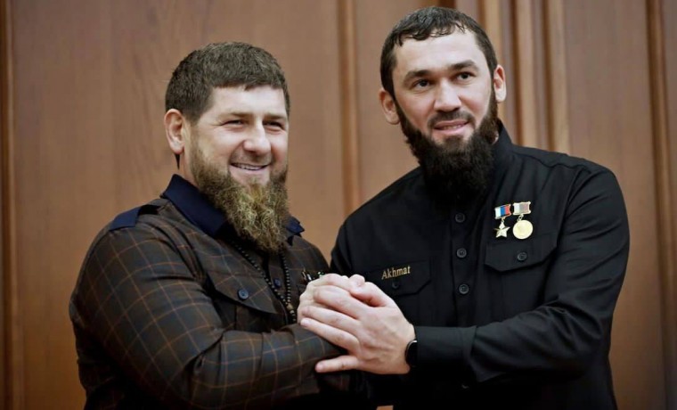 Рамзан Кадыров поздравил Магомеда Даудова с присвоением звания генерал-майора МВД РФ