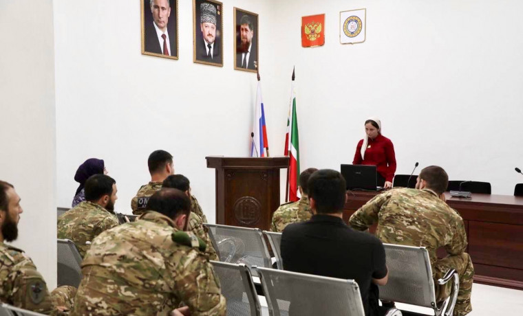 В Грозном росгвардейцы обсудили вопросы противодействия коррупции