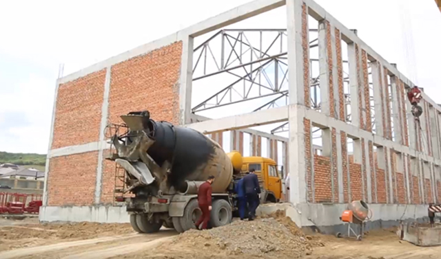 В селе Новый Беной завершается строительство Физкультурно-спортивного комплекса