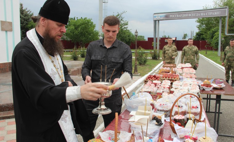 В ОГВ(с) на Северном Кавказе состоялось пасхальное богослужение