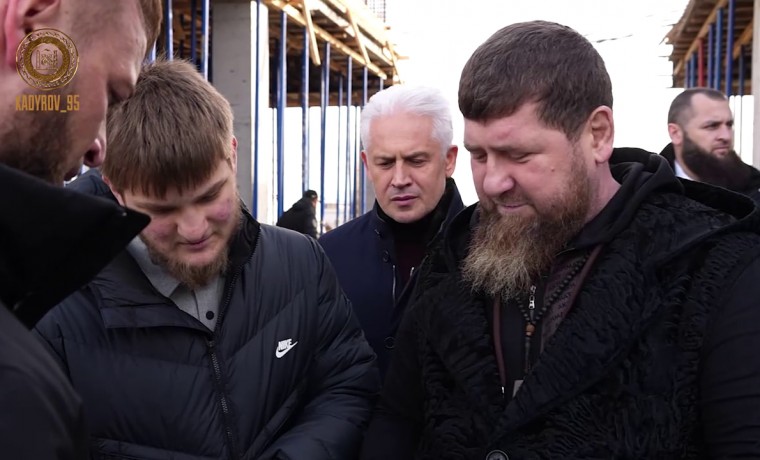 Рамзан Кадыров проверил ход строительства крупных спортивных объектов в Грозном