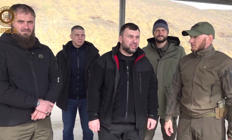 Денис Пушилин прибыл в Чеченскую Республику с рабочим визитом