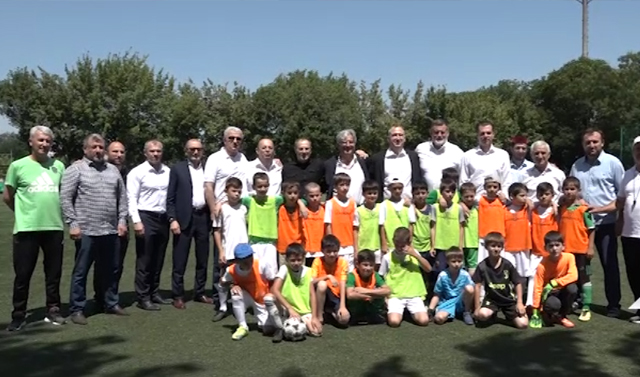 Совместная делегация УЕФА, РФС и РФПЛ побывала в Академии футбола &quot;Рамзан&quot;