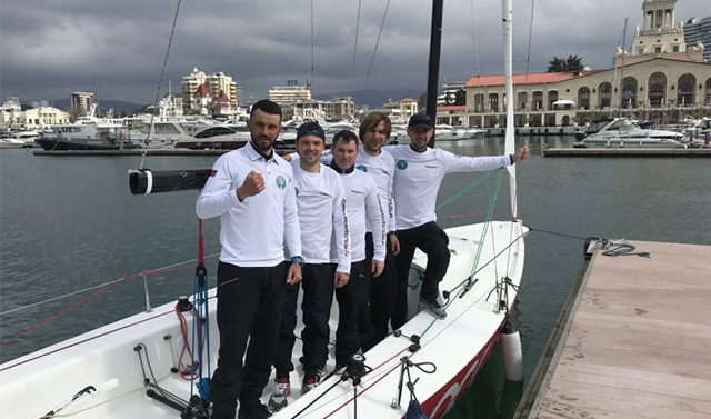  «Ахмат» стал победителем в 1-го этапа Высшего дивизиона Национальной парусной лиги