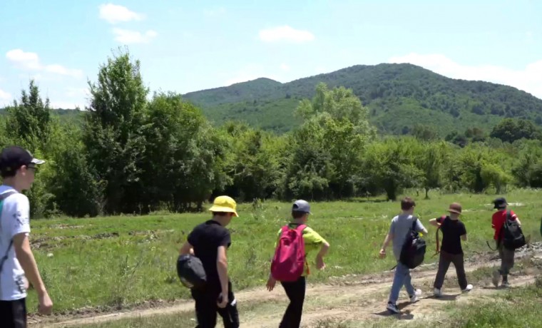 В рамках походов выходного дня, обучающиеся грозненских школ знакомятся с красотами ЧР