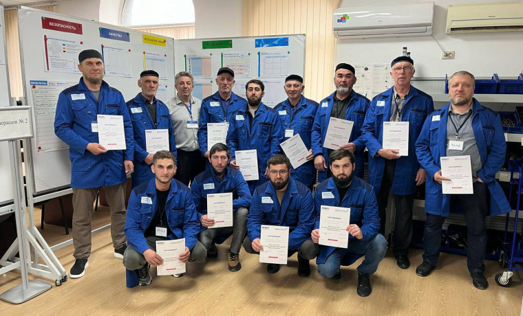 Сотрудники компании «Грозгражданстрой» прошли обучение на площадке «Фабрики процессов»