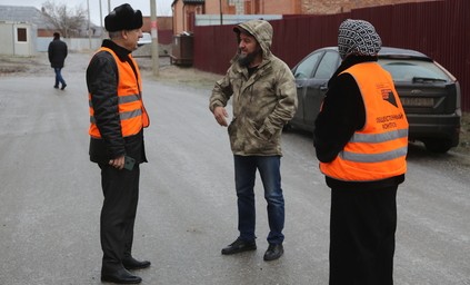 Общественники побывали на улице Тобольской в Грозном