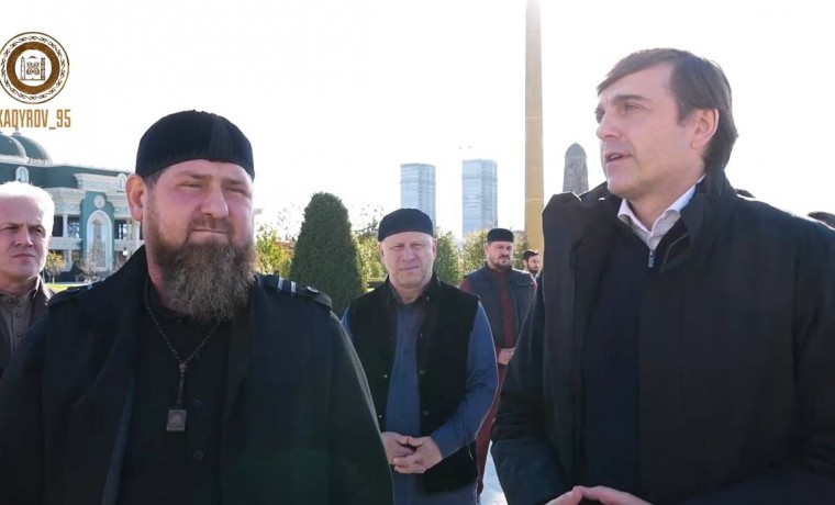 В Чеченскую Республику с рабочим визитом прибыл министр просвещения РФ Сергей Кравцов